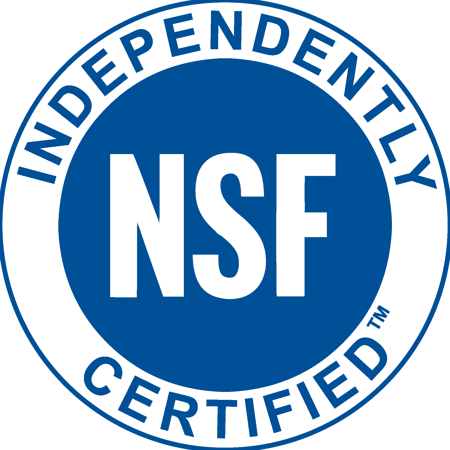 NSF official certification mark